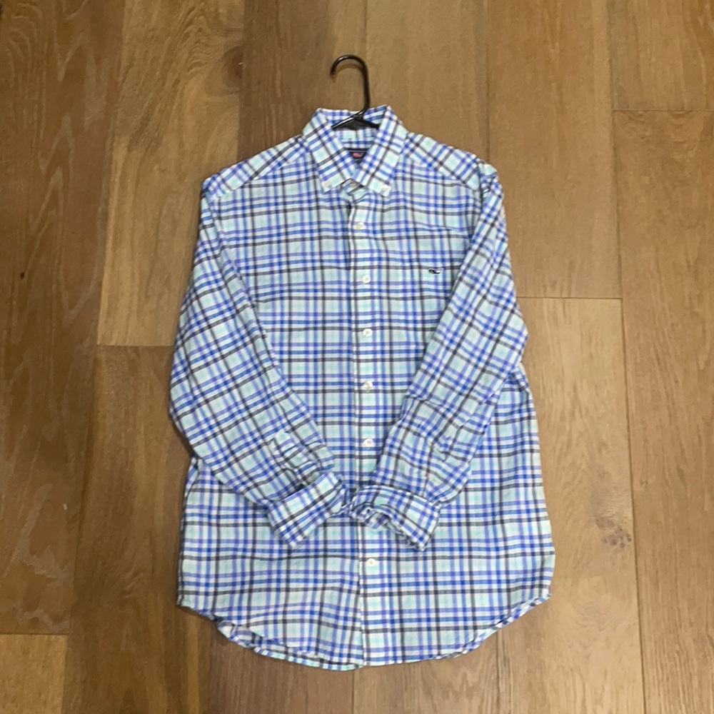 Vineyard Vines Checkered Button-Up Shirt